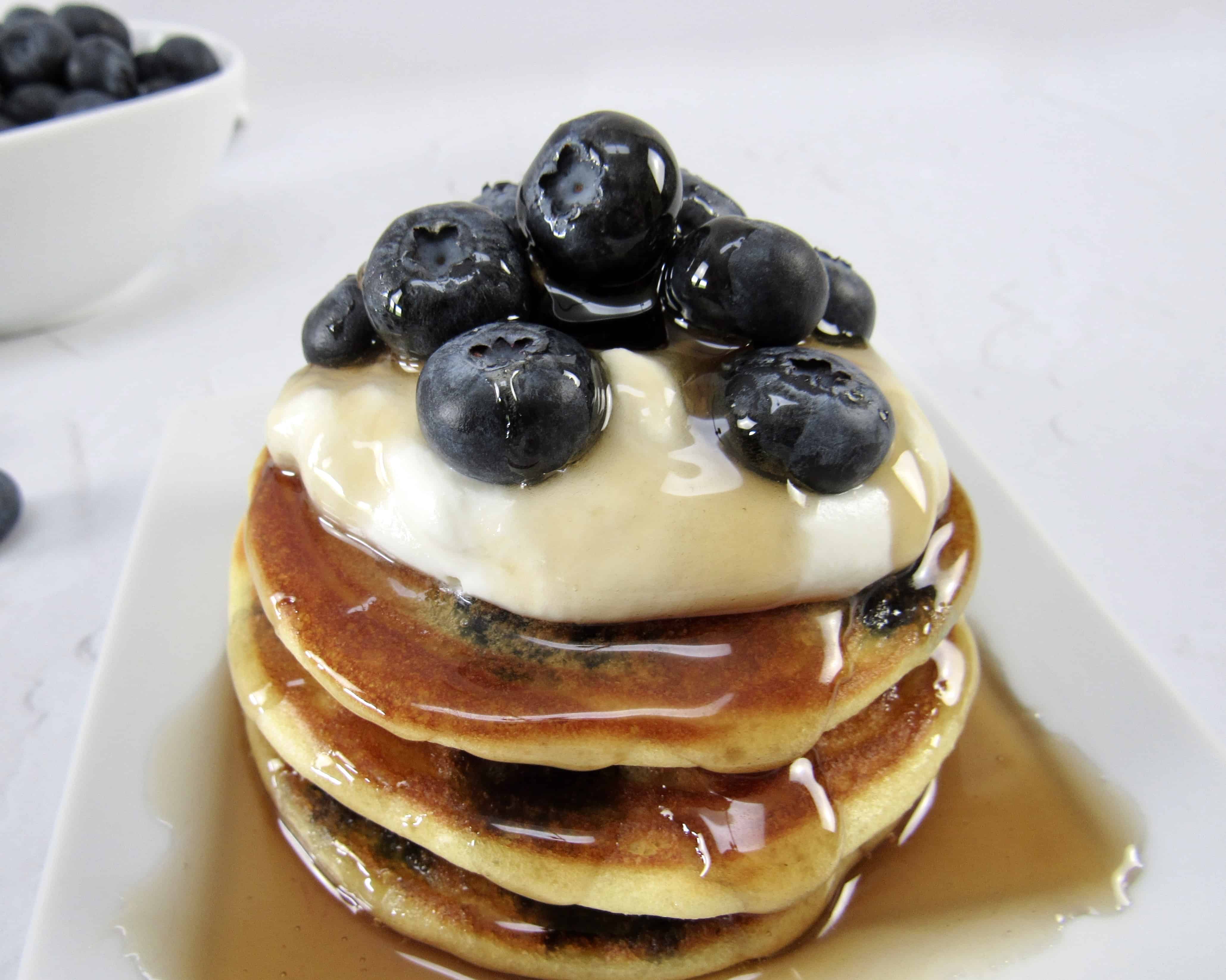 Keto Blueberry Pancakes (Gluten Free) Keto Cooking Christian