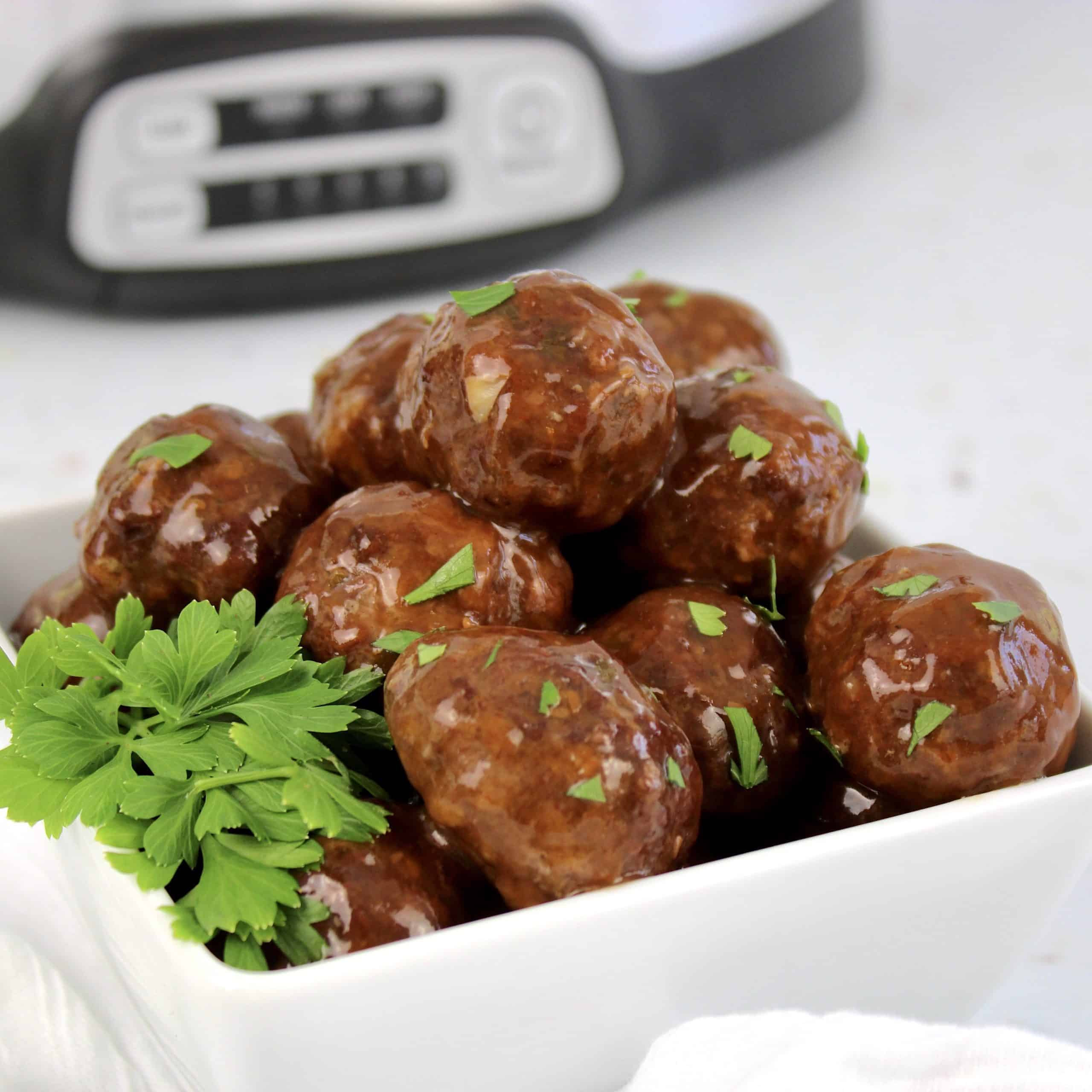 Crockpot BBQ Keto Meatballs Keto Cooking Christian