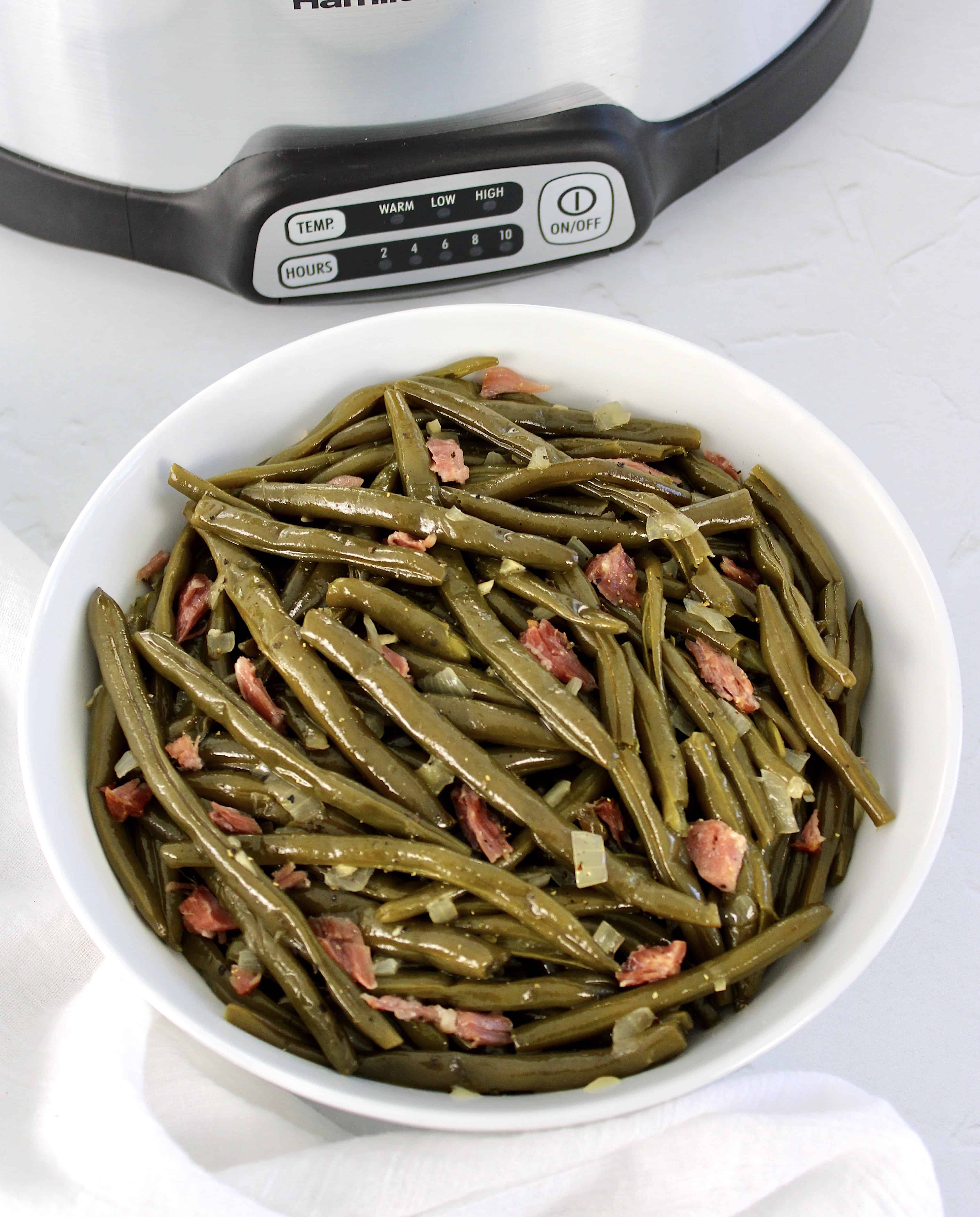 Slow Cooker Southern Green Beans Keto Cooking Christian