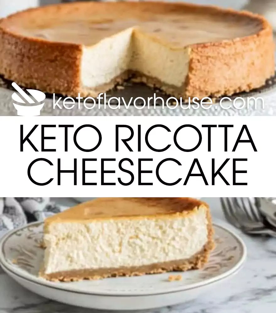 Keto Ricotta Cheesecake Keto Easy Recipes