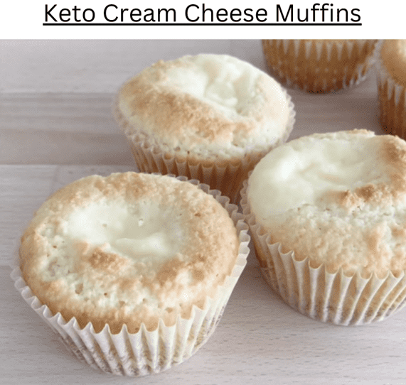 Keto Cream Cheese Muffins KETOOX Family Recipes