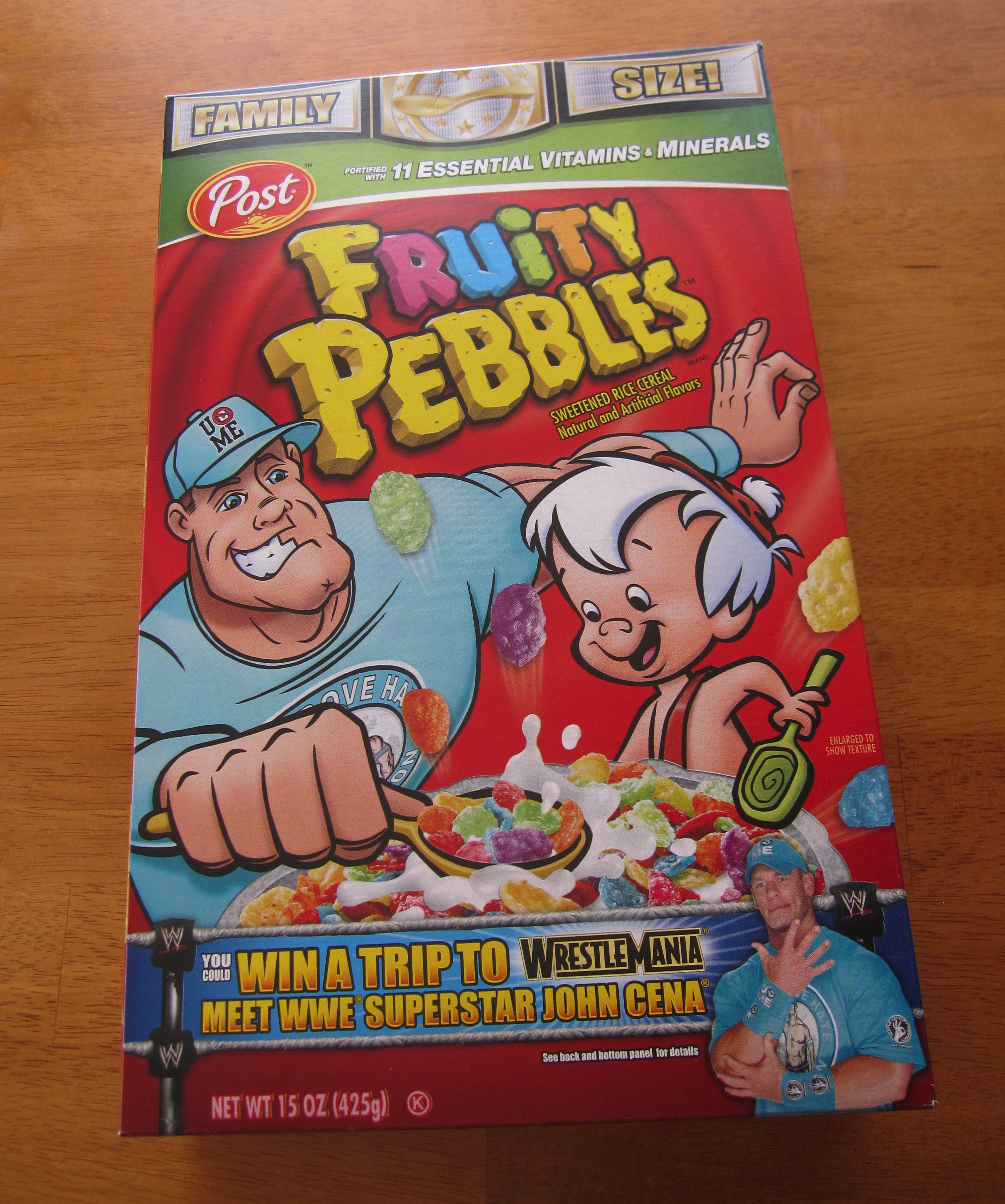 Family Size Box of Fruity Pebbles Ketopia