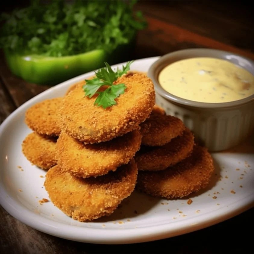 Vegan Fried Green Tomatoes