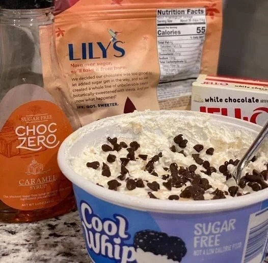 Keto White Chocolate Soft Serve Ice Cream