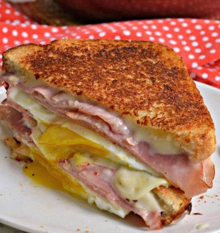 Air Fryer Fried Egg Sandwich