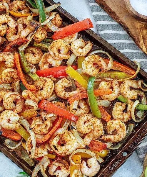 Weight Watchers Zero Point Shrimp Fajitas😋
