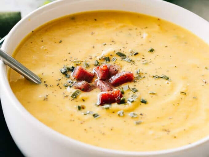 Keto Cauliflower Cheese Soup Keto Weeks