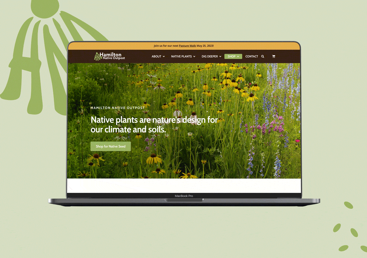 site for Seed Supplier Kettle Fire Creative