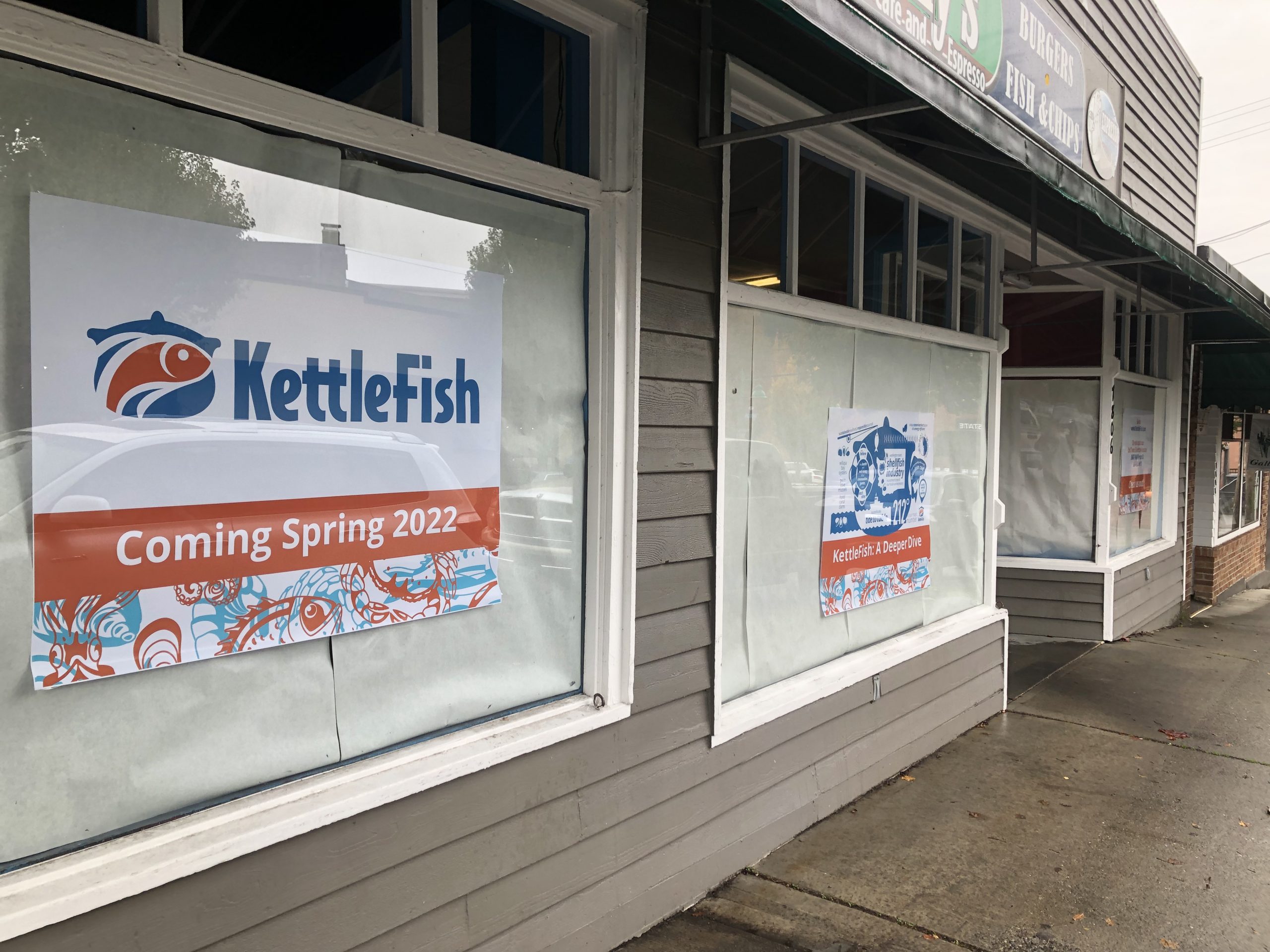 KettleFish casual, counterserved seafood restaurant