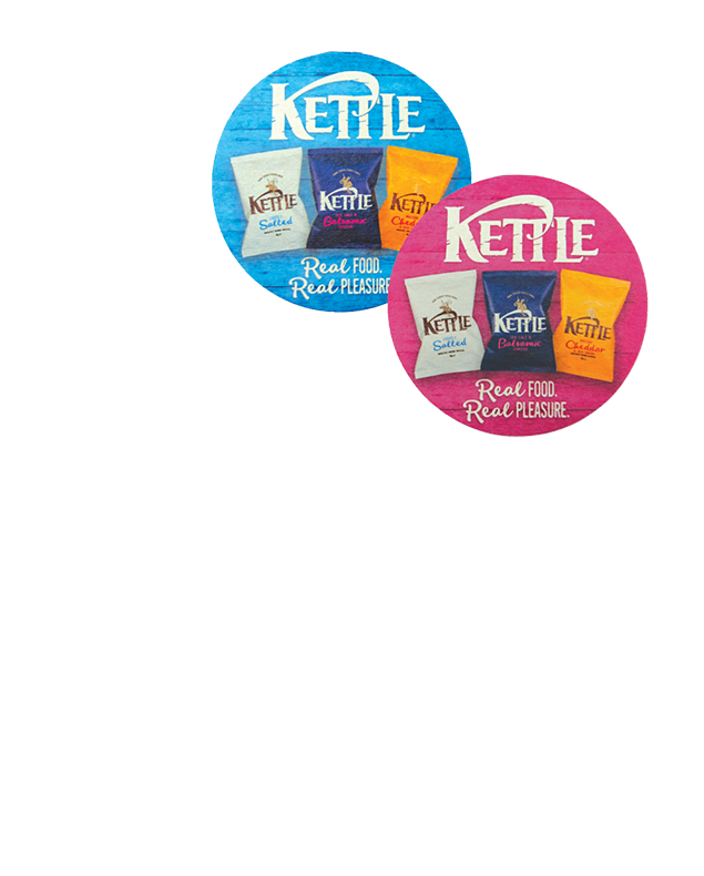 Display solutions Kettle Foods