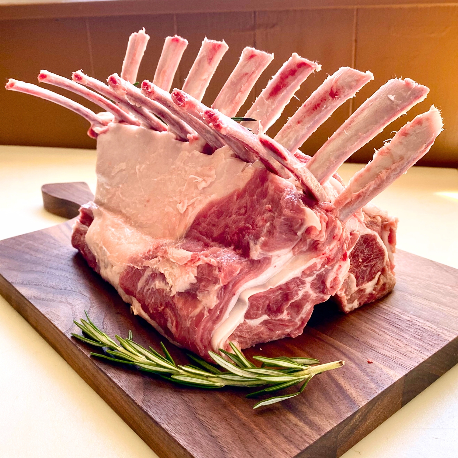 Frenched Rack of Lamb (35.95/LB) Kettle Range Meat Co.