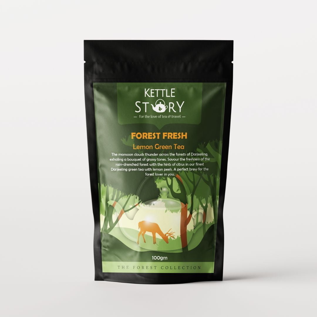 Forest Fresh Lemon Green Tea Kettle Story