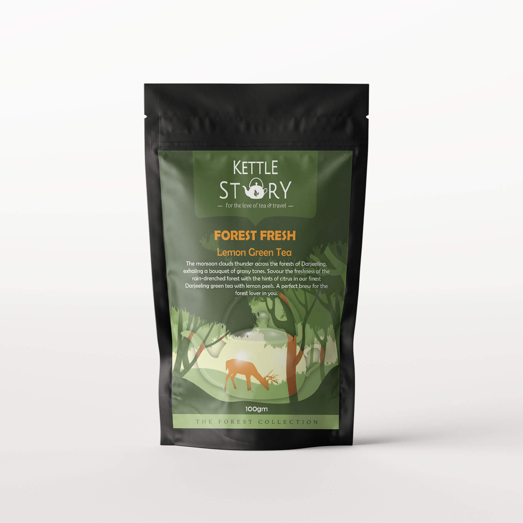 Forest Fresh Lemon Green Tea Kettle Story