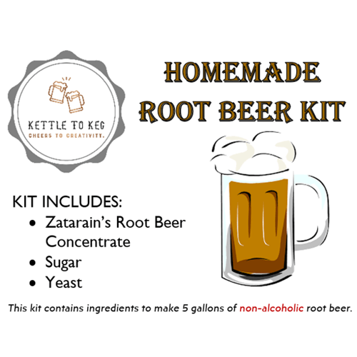 Homemade Root Beer Kit (Soda) Kettle to Keg Brewing Supplies