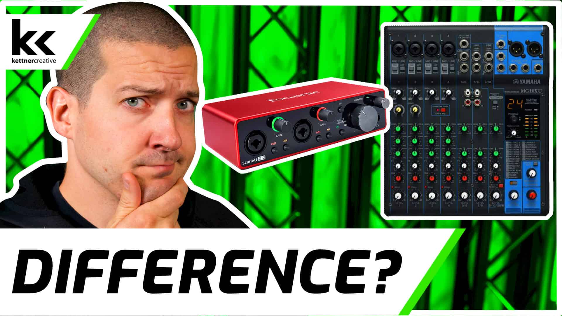 Audio Interface Vs Mixer What Do I Need?