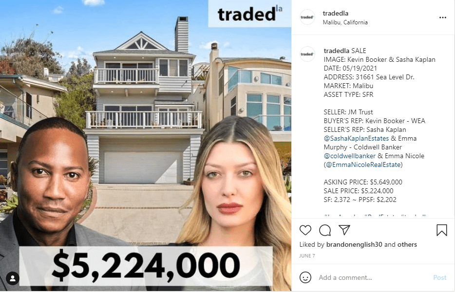 Kevin Booker Luxury Beverly Hills Real Estate Agent