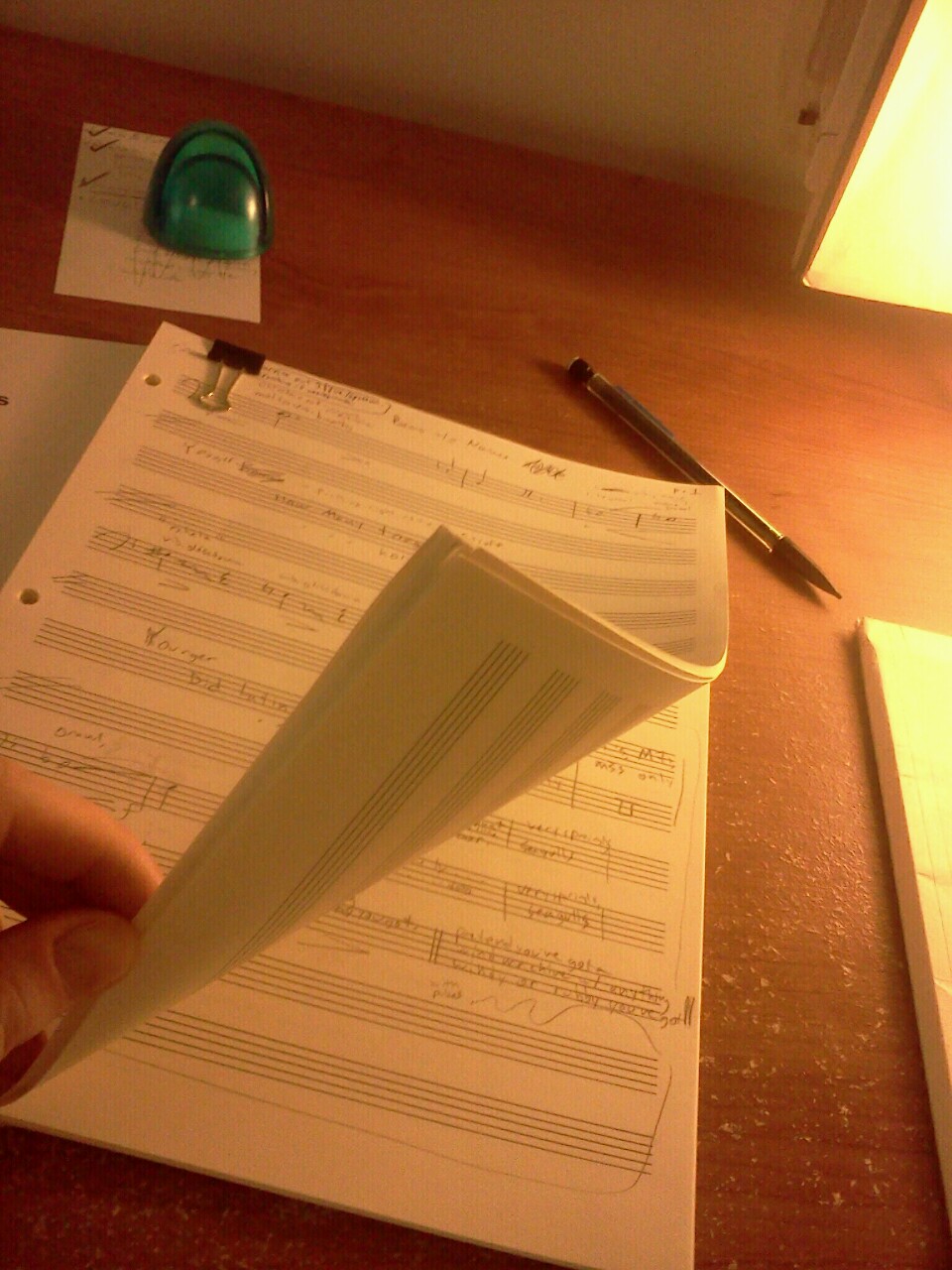 Poems Without Names is written but not notated Kevin Clark