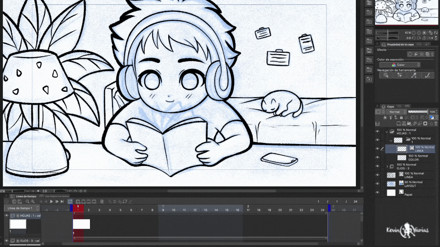 Como animar en Clip Studio PAINT (PRINCIPIANTES)