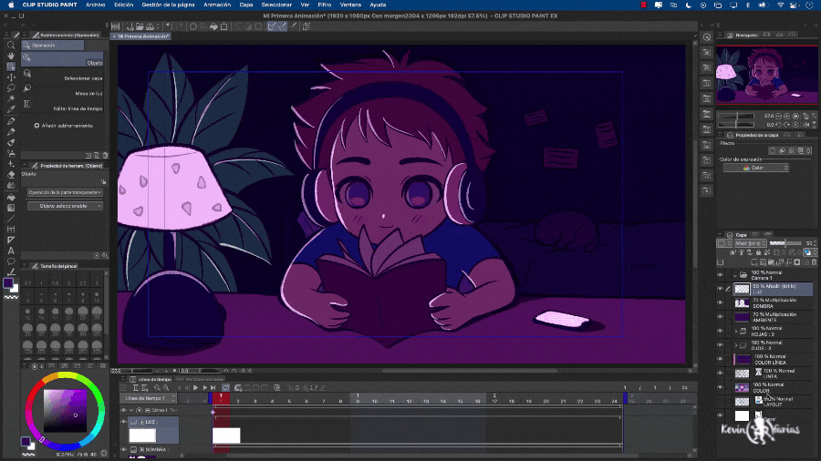 Como animar en Clip Studio PAINT (PRINCIPIANTES)
