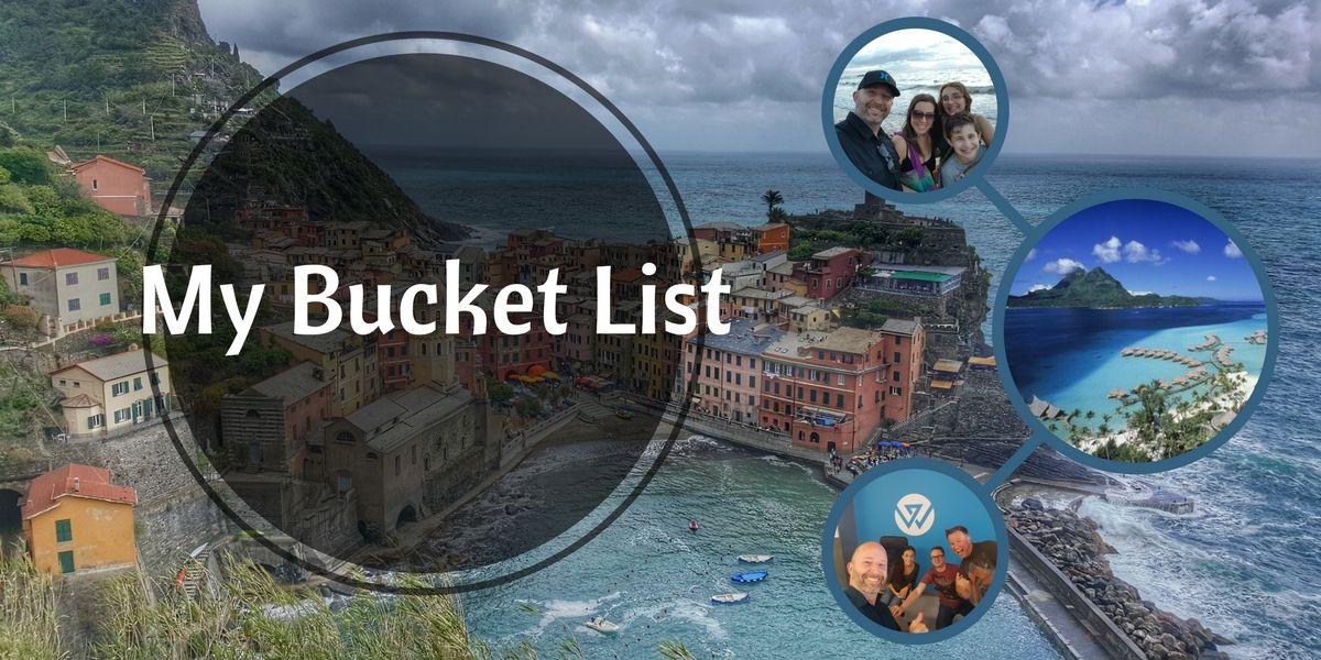 My Bucket List 100's of Bucket List Ideas & Examples