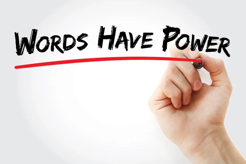 Hand Writing Words Have Power With Marker Kevin Hogan