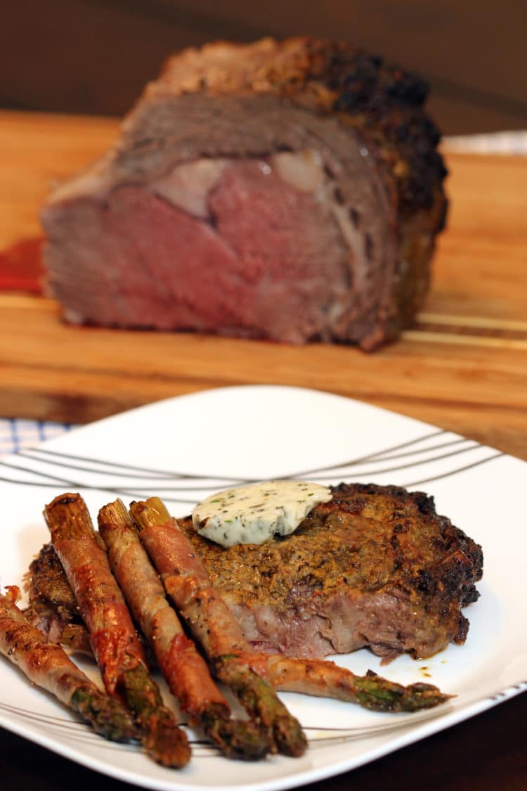 Dijon Mustard Prime Rib Recipe Prime Rib Roast with Hickory Smoked