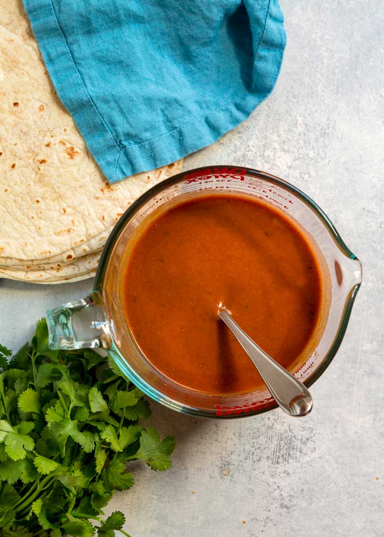 How to Make Easy Red Enchilada Sauce Kevin Is Cooking
