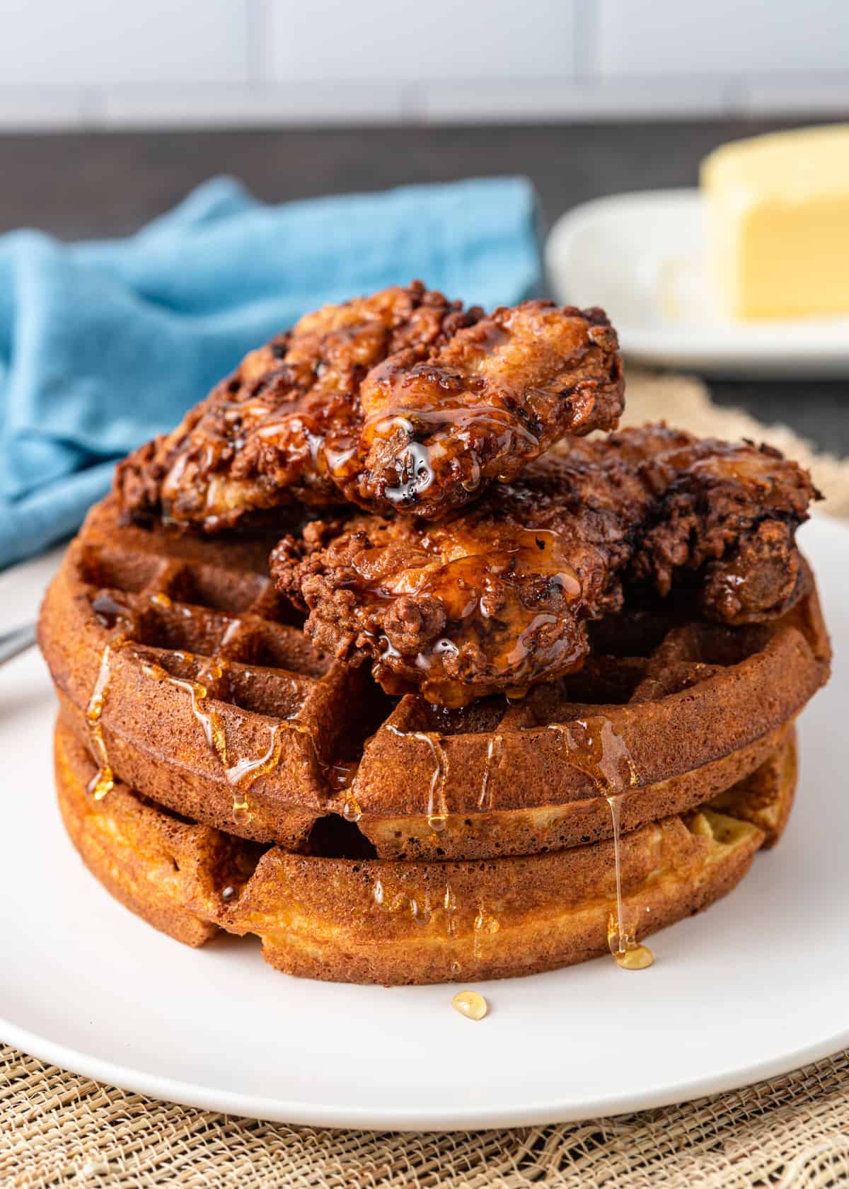 Fried Chicken and Waffles Kevin Is Cooking