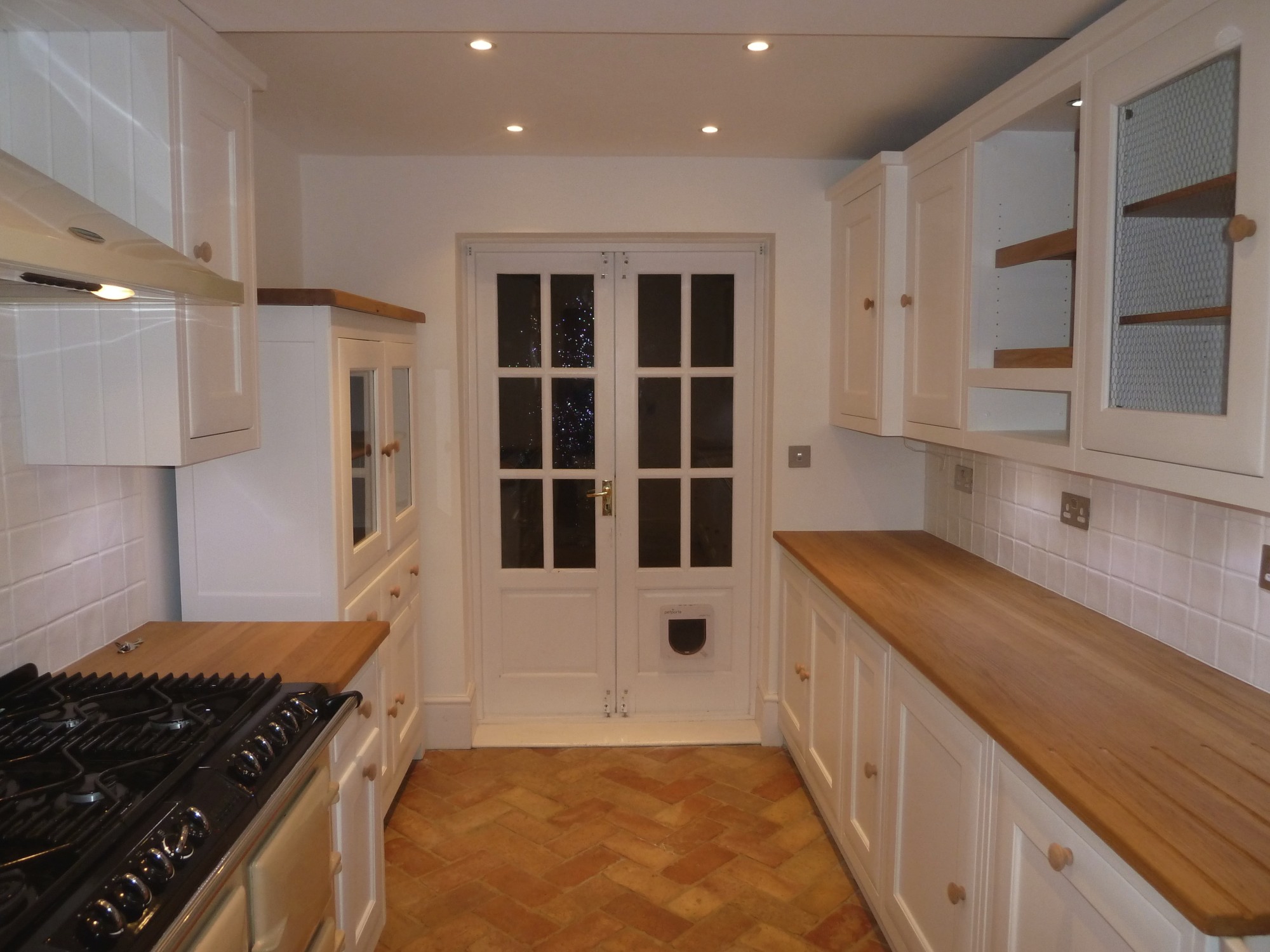 Hand Painted Fired Earth kitchen London Kevin Mapstone HPKUK