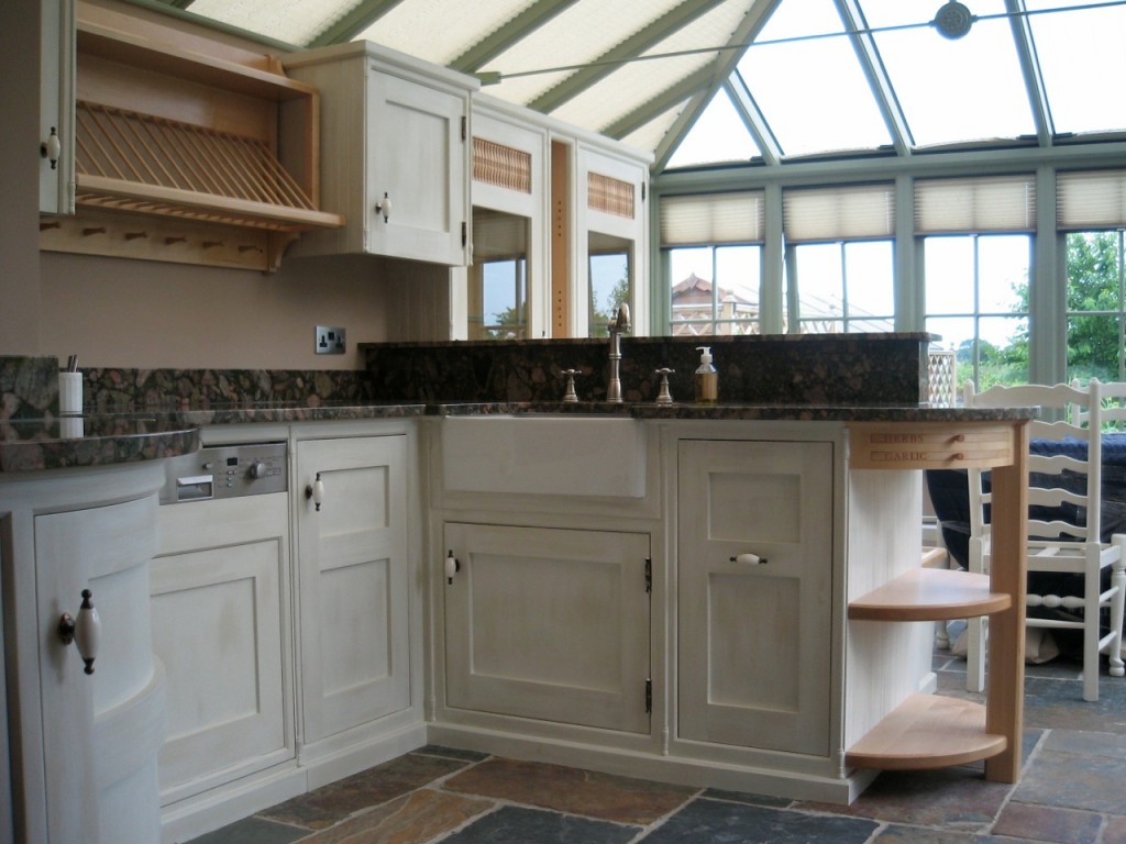 Paint effects on bespoke kitchens and furniture