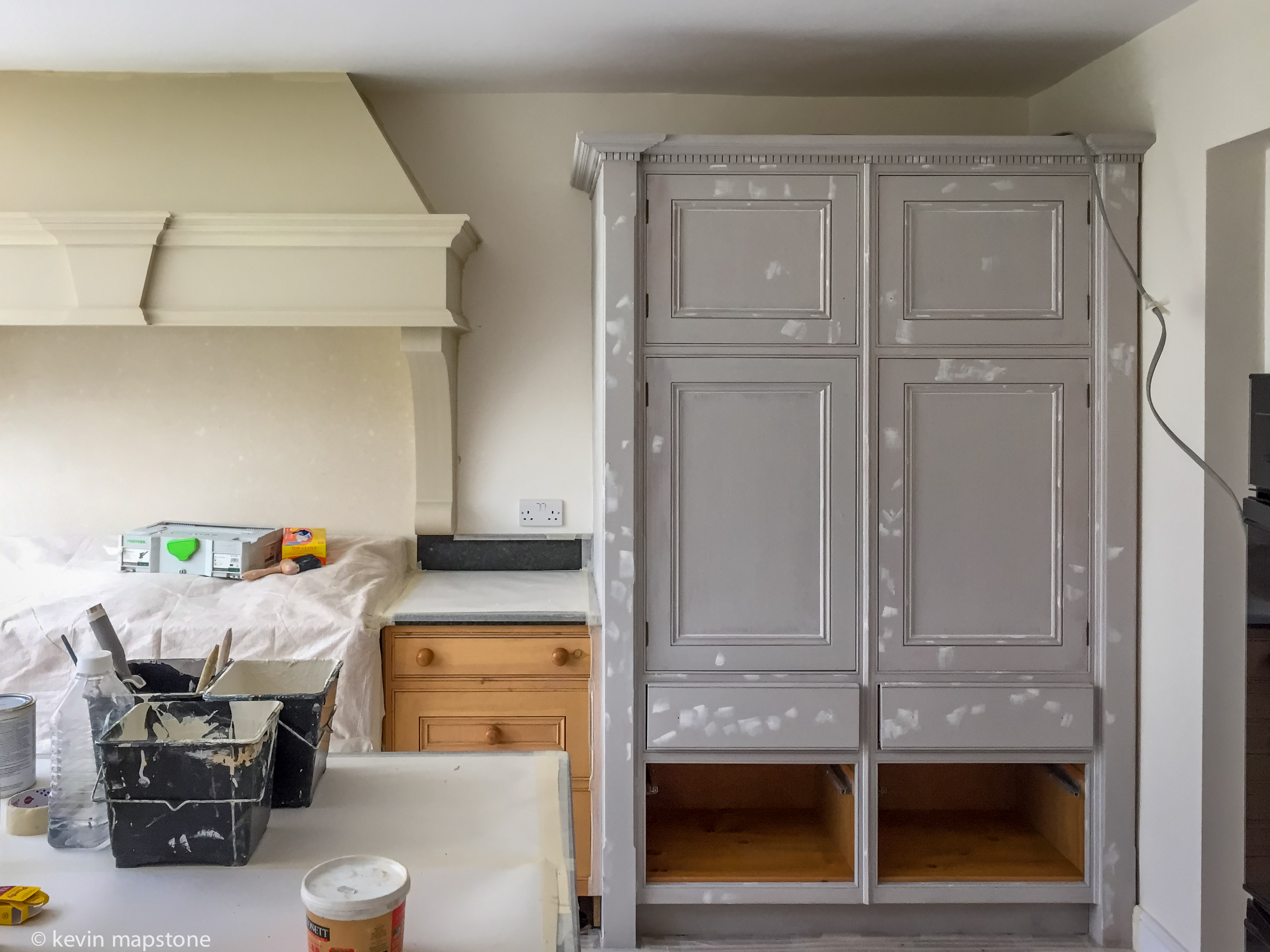 Hand Painted Kitchen Gerrards Cross Buckinghamshire