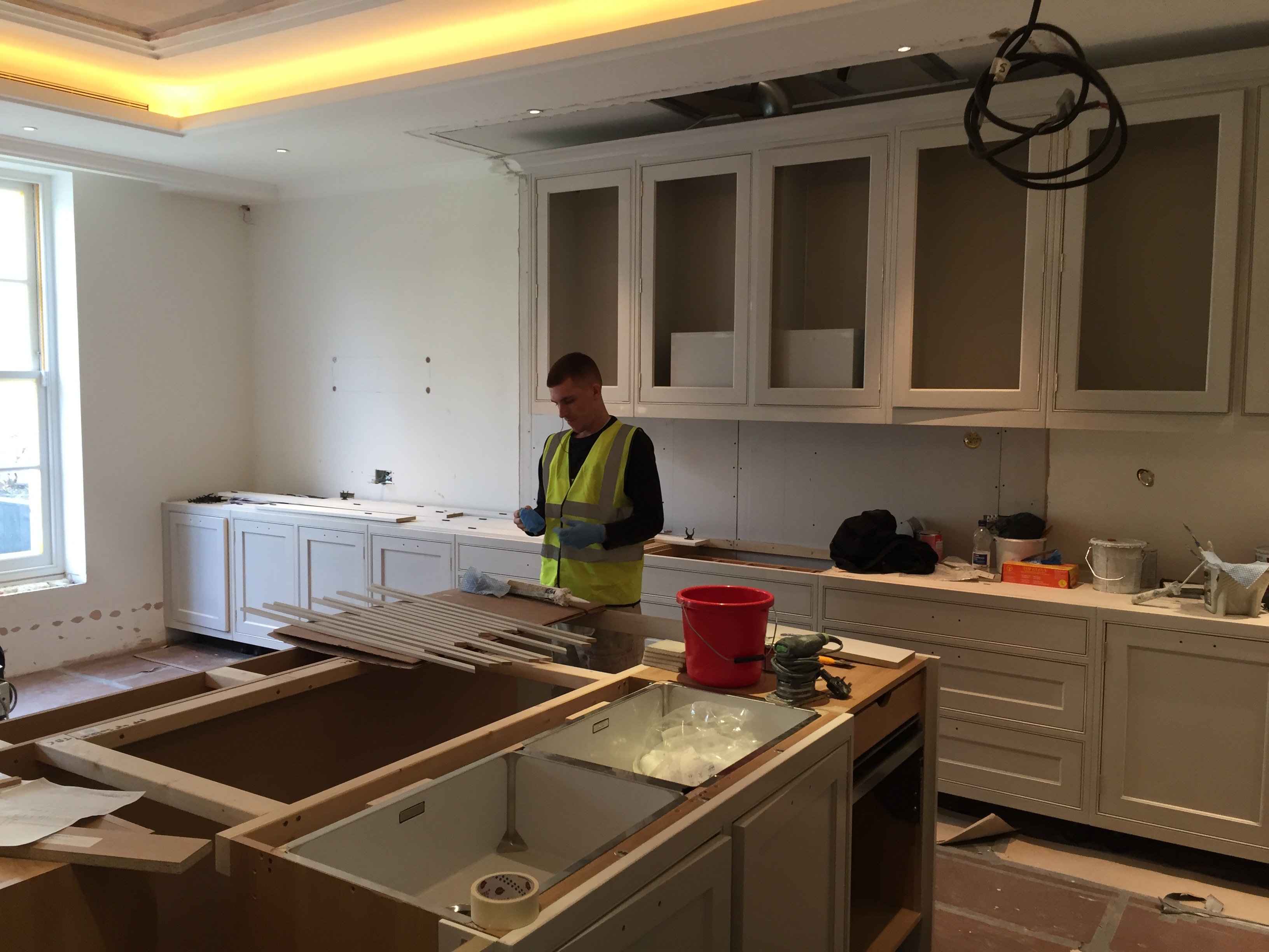 Kitchen painters London Kevin Mapstone