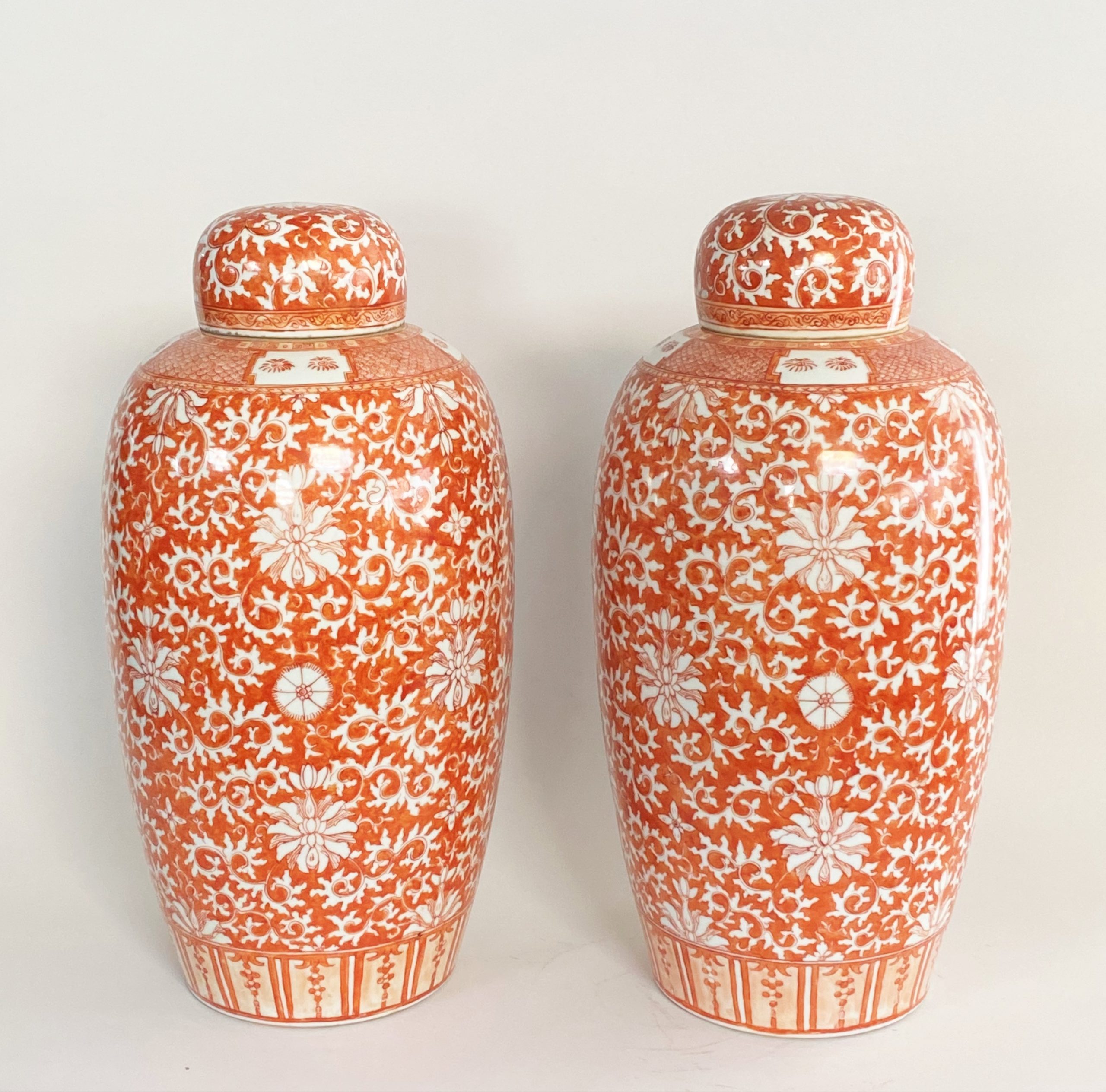 Antique 19th Century Chinese Ginger Jars Kevin Page