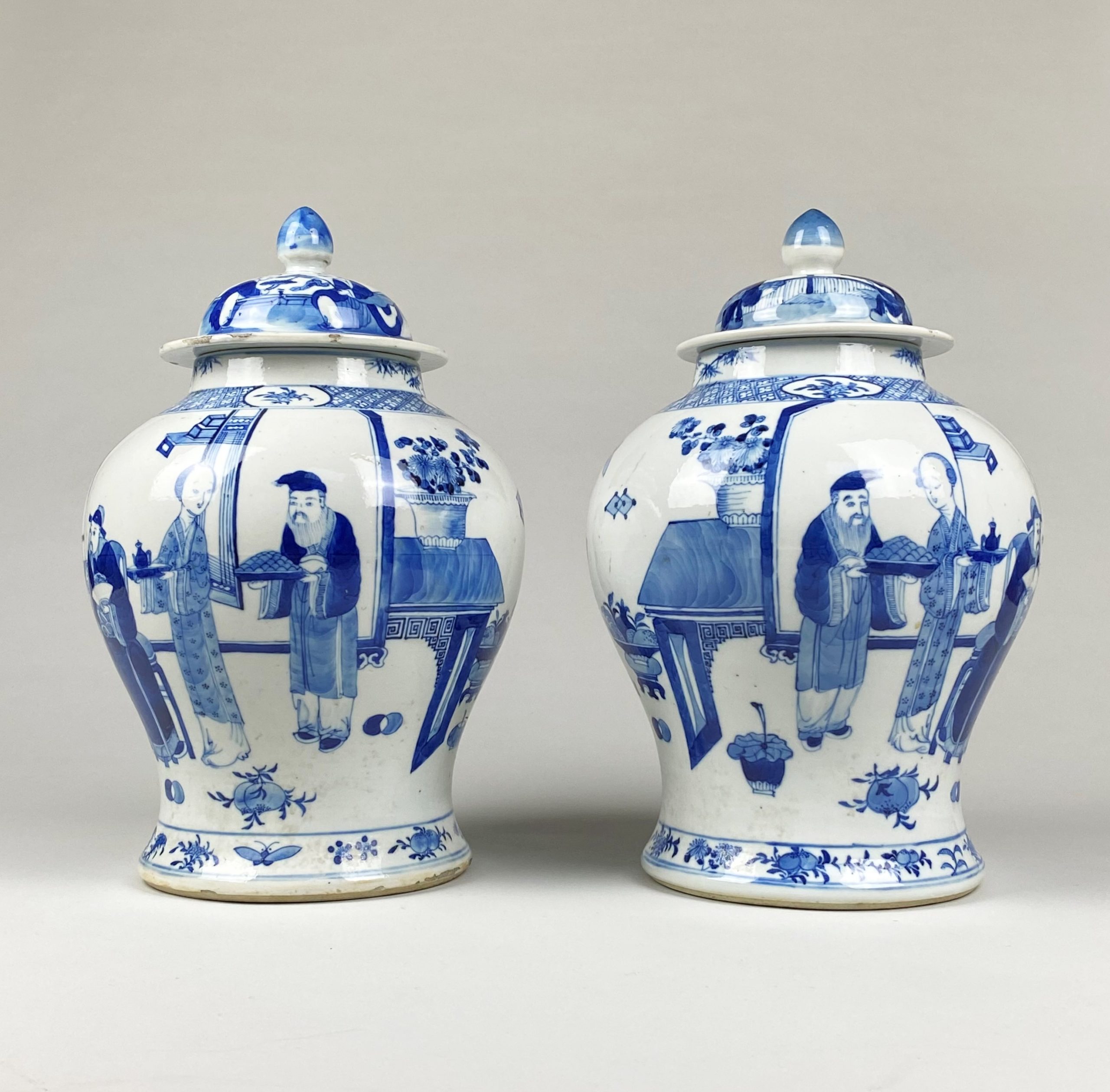 A Pair Of Antique Chinese Jars Kevin Page