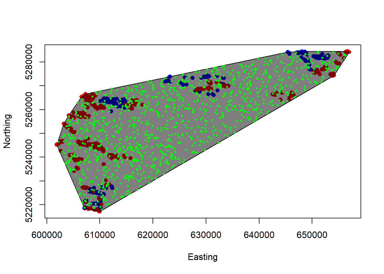 Resource Selection Functions (RSF) in R and JAGS