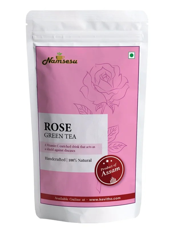 Namsesu Rose Green Tea (50 Grams/25 Cups)
