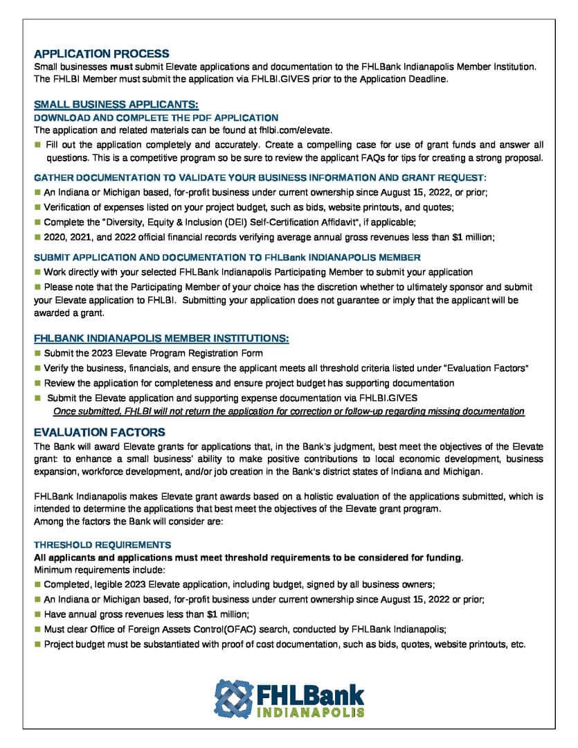 20,000.00 Small Business Grant Applications Baraga County