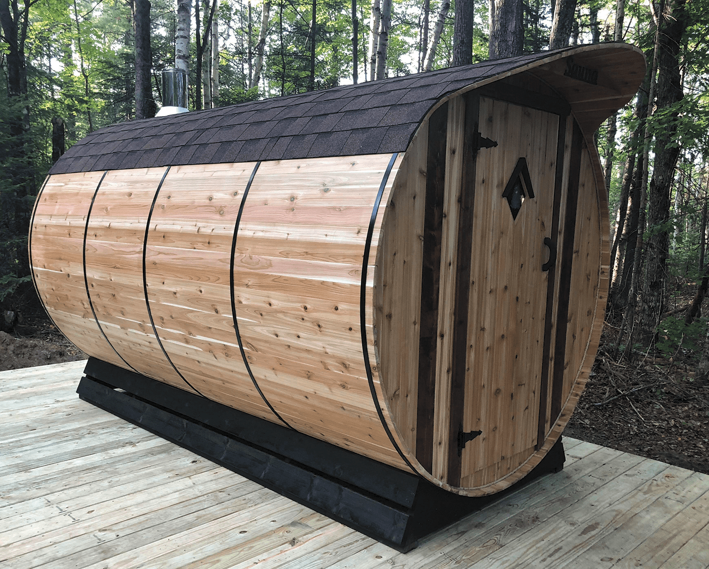 Keweenaw Saunas Custom woodburning handcrafted Upper Peninsula of