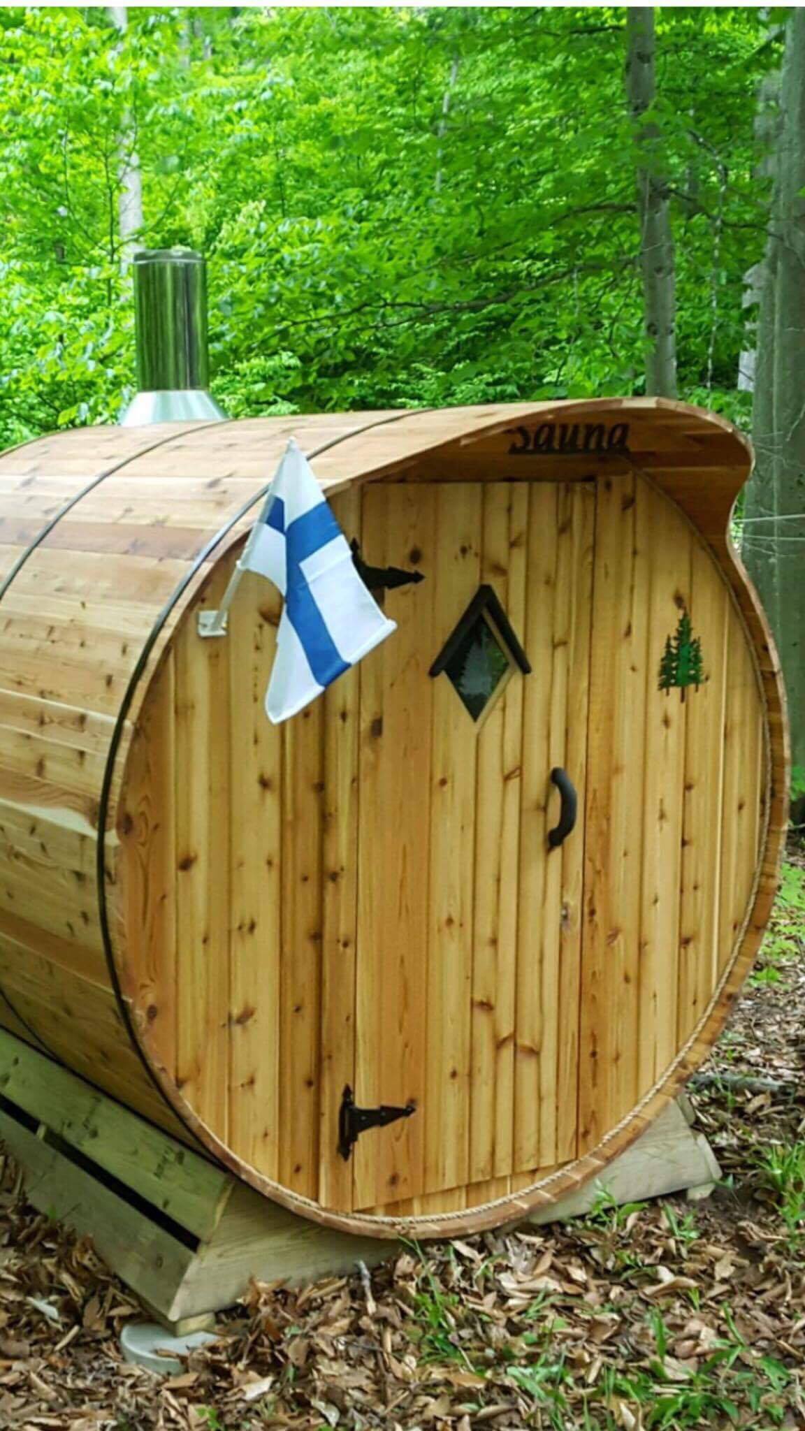 Keweenaw Saunas Custom woodburning handcrafted Upper Peninsula of