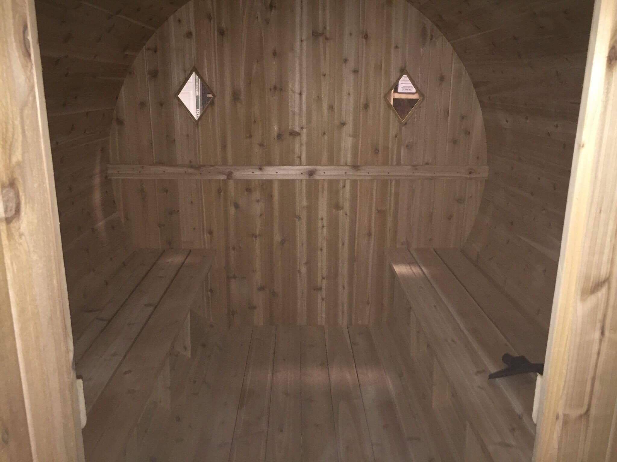 Keweenaw Saunas Custom woodburning handcrafted Upper Peninsula of