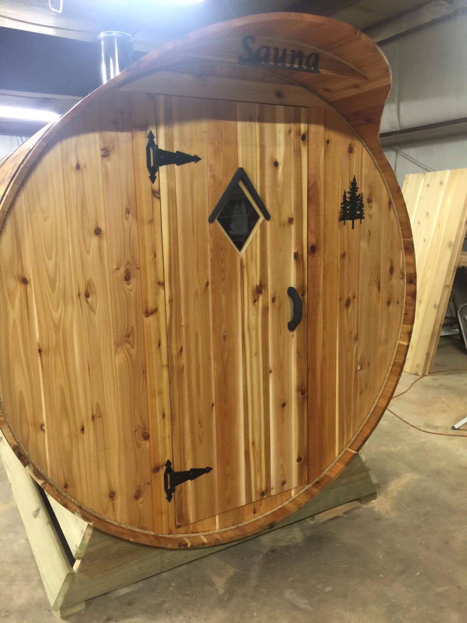 Keweenaw Saunas Custom woodburning handcrafted Upper Peninsula of