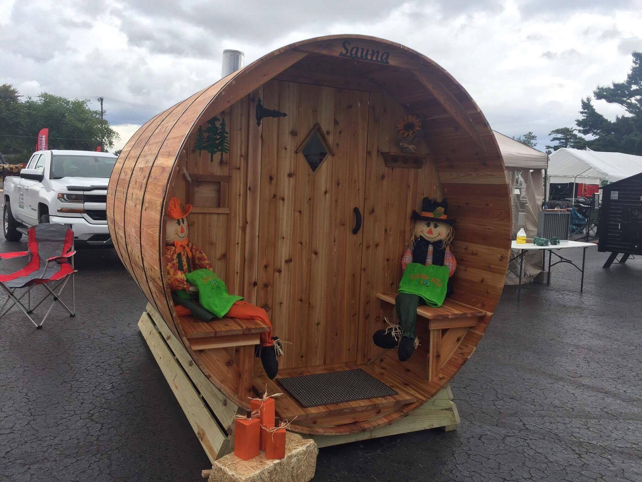 Keweenaw Saunas Custom woodburning handcrafted Upper Peninsula of