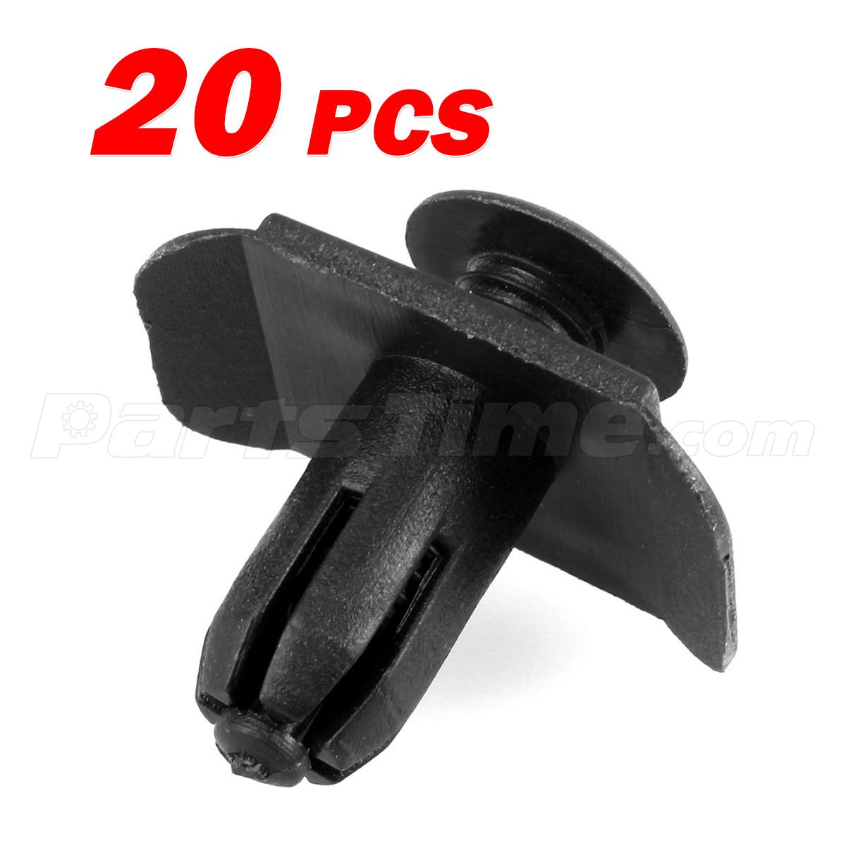 20x Bumper Cover Retainer Fastener Clips Fastener for Mazda Hyundai