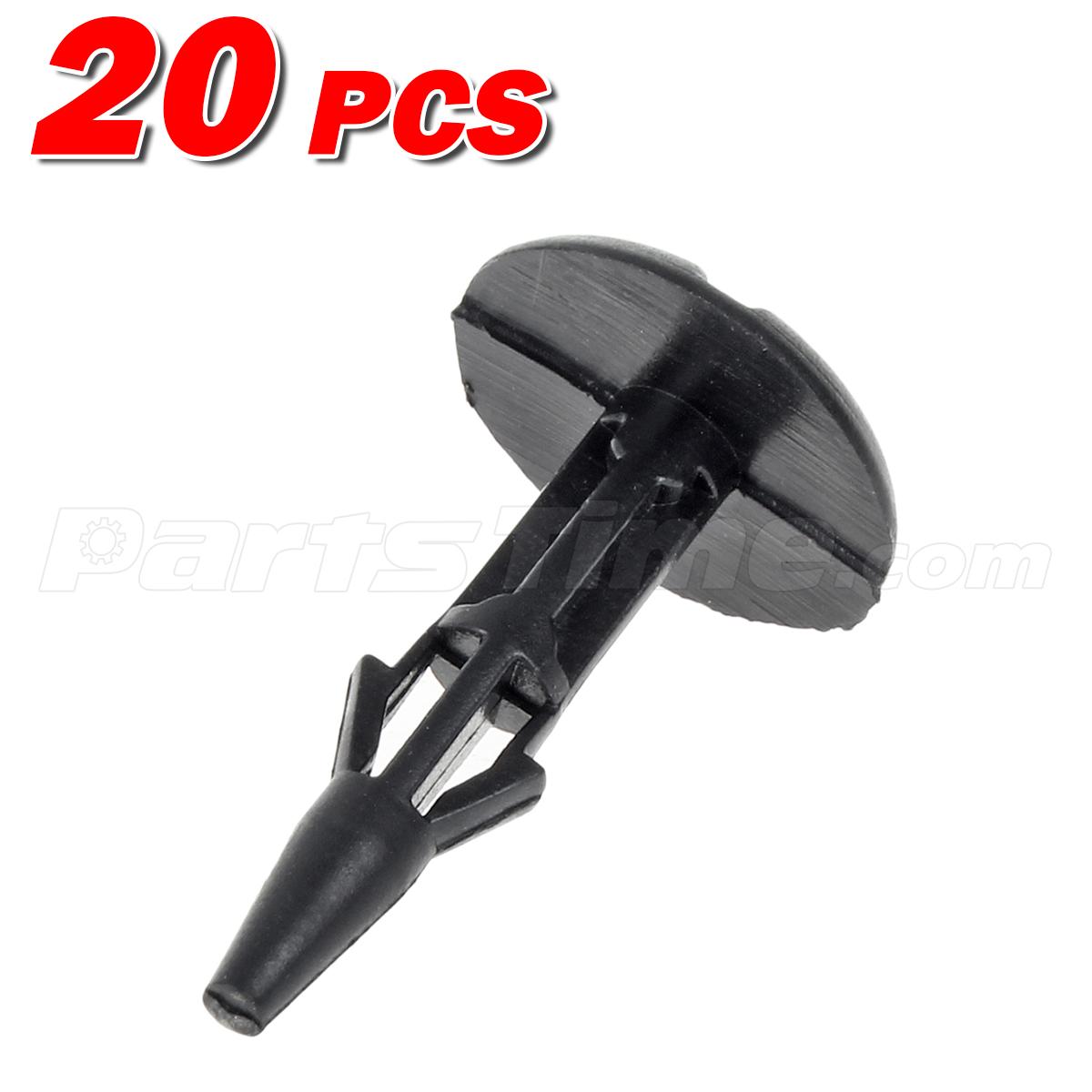 20x Hood Bumper Fender Retainer PushType Rivet for 20102015 Toyota