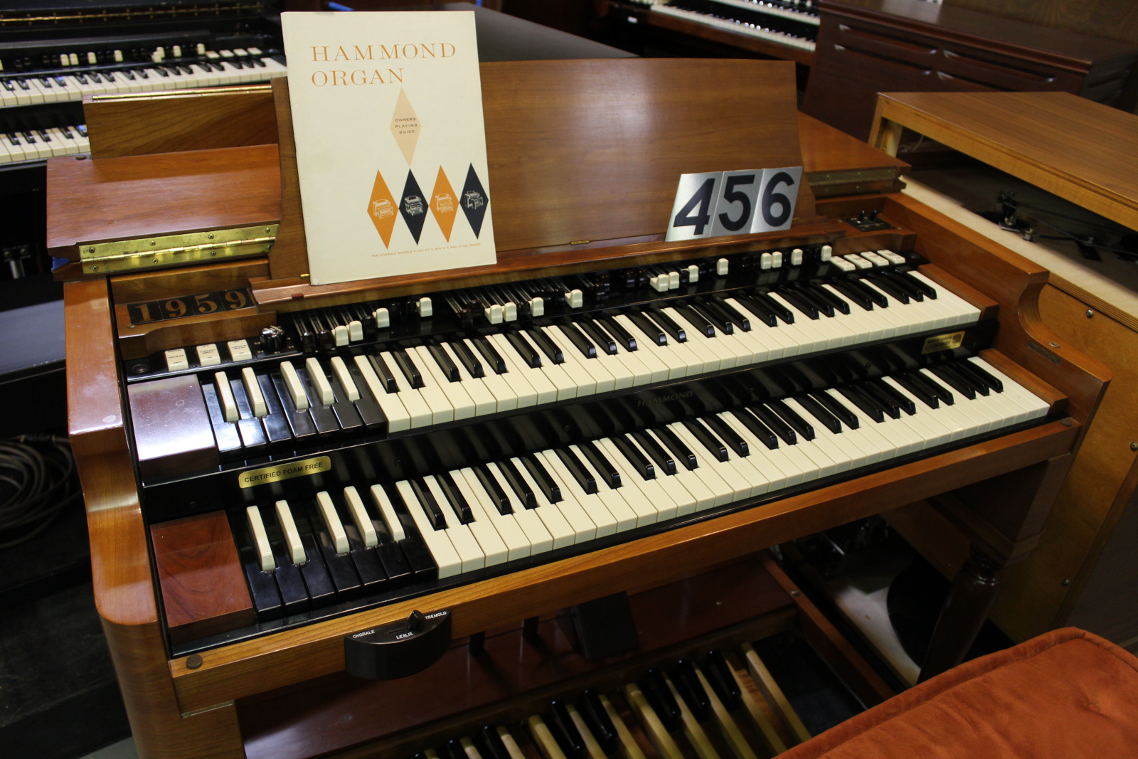 456 1959 Hammond B3 SOLD! Keyboard Exchange International