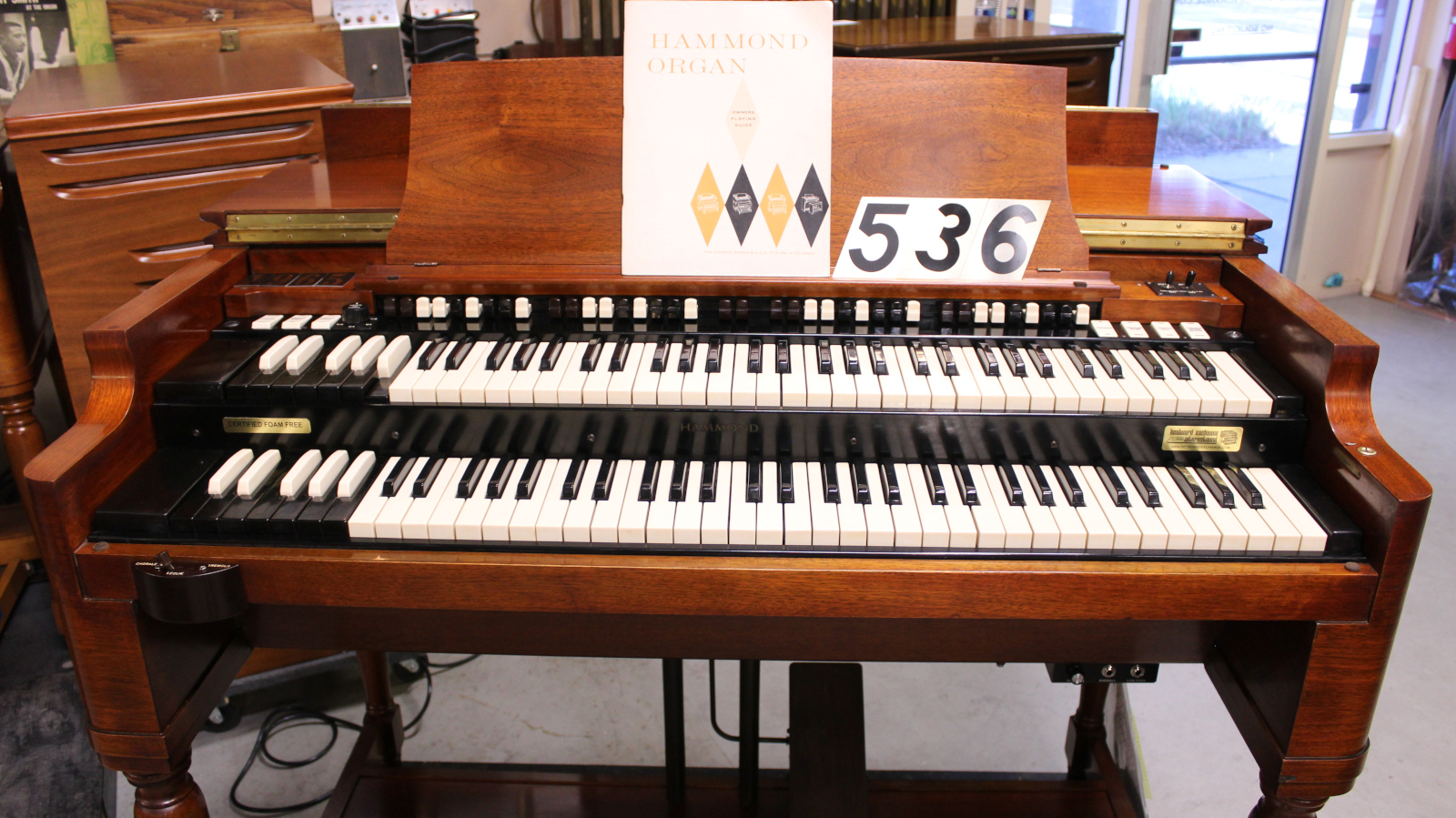 536 1965 Hammond B3 Organ SOLD! Keyboard Exchange International
