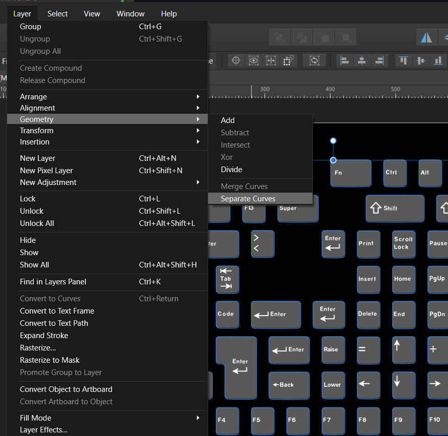 Affinity Designer — Keyboard Render Kit 2.0.1 documentation