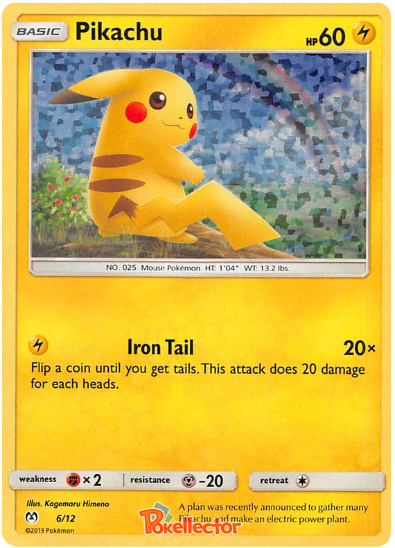 Pikachu McDonalds Collection (2019) 6 Pokemon Card