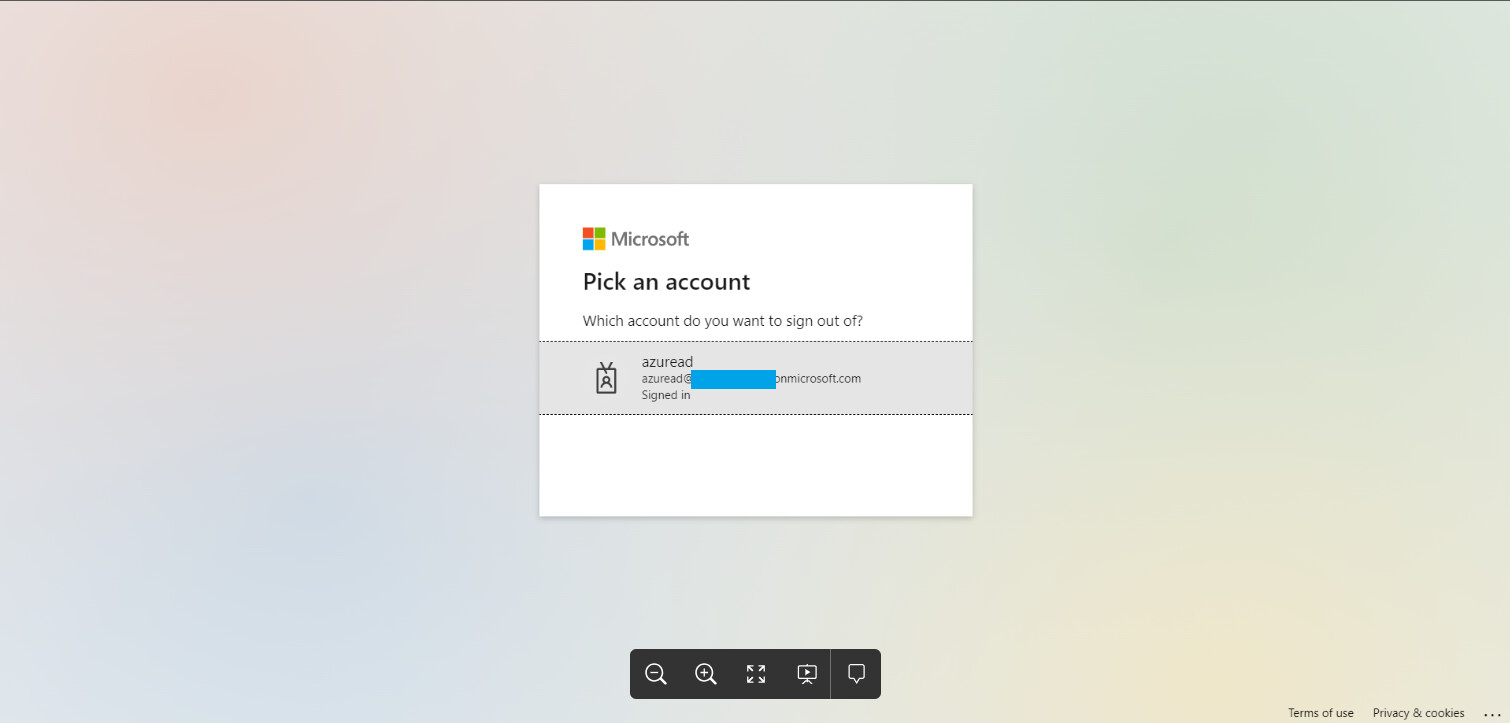Keycloak integrate Azure Active Directory logout Keycloak