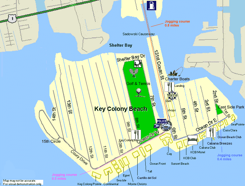 Key Colony Beach Florida Map Oconto County Plat Map